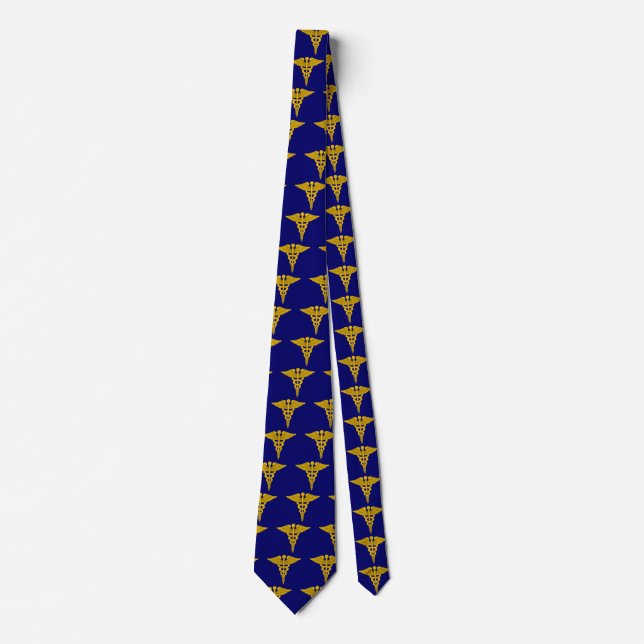 Medical Caduceus Tie (Front)