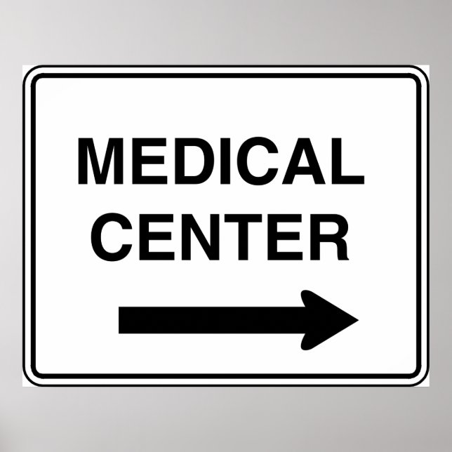 Medical Center Sign (Front)