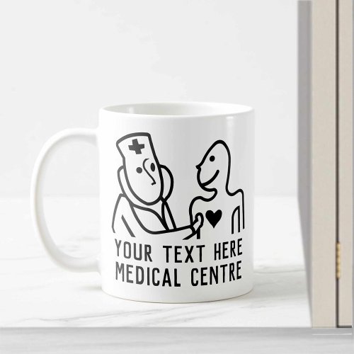 Medical Centre Heart Health Theme Coffee Mug