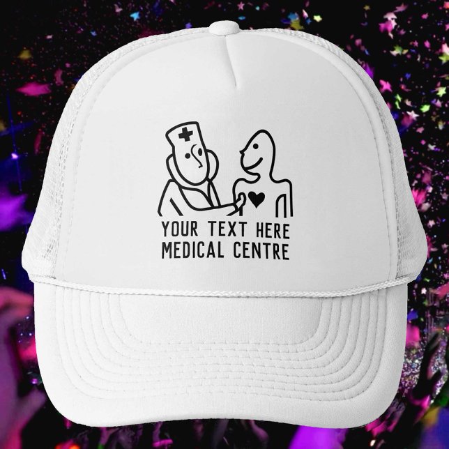 Medical Centre Heart Health Theme Trucker Hat (Creator Uploaded)