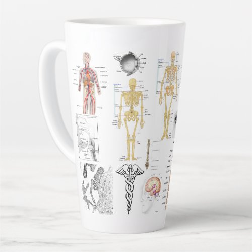 Medical Charts full color Latte Mug