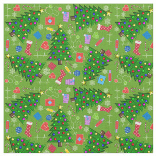 Medical Christmas Fabric