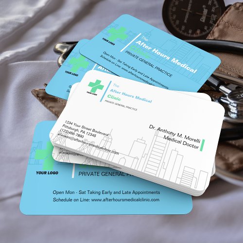 Medical Clinic Business Card