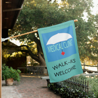 Medical Clinic Flag, Doctors Clinic Flag, Business House Flag