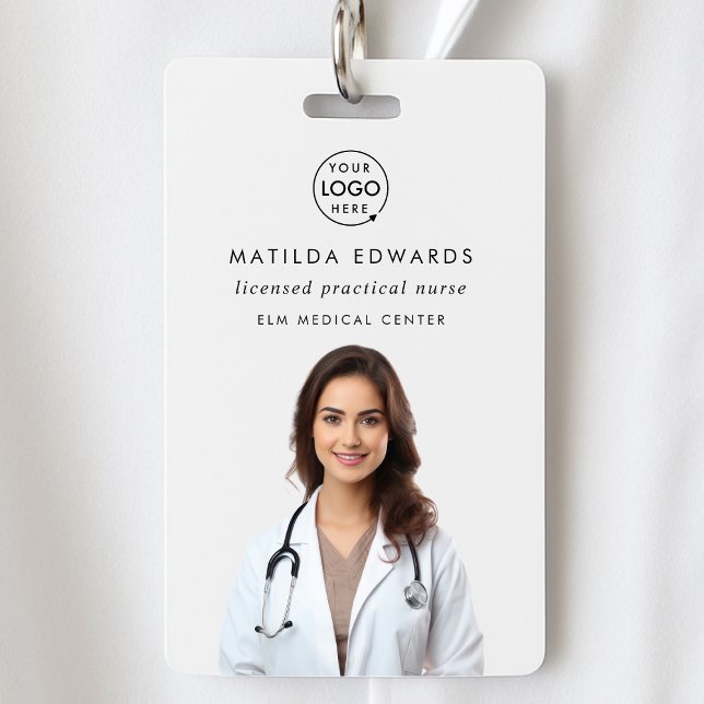 Medical Clinical Hospital Staff Employee ID Name  Badge (Creator Uploaded)