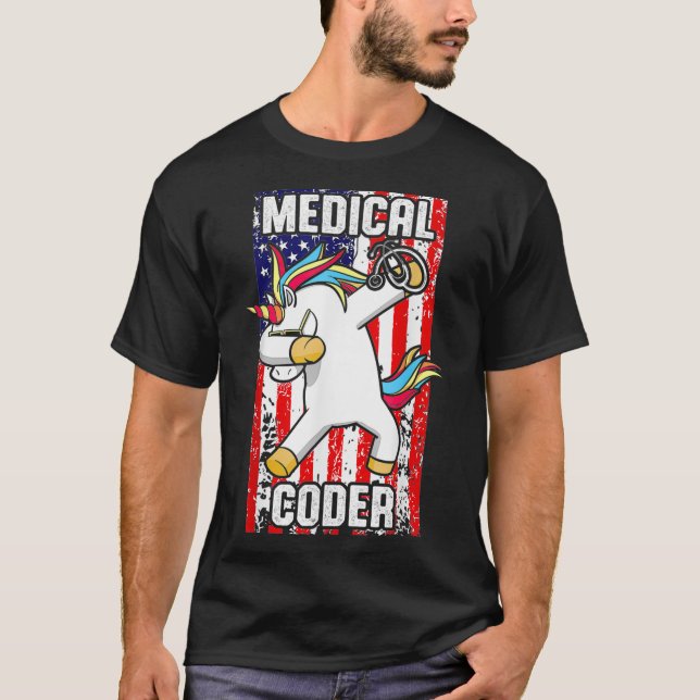 Medical Coder Biller Coding _77  T-Shirt (Front)