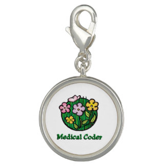 Medical Coder Blooms1 Charm
