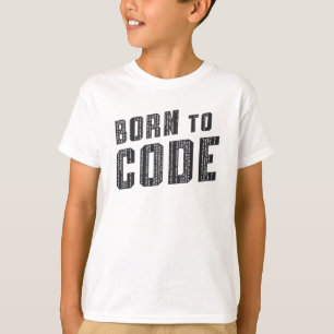 Medical Coder Born To Code Coding ICD Programmer T-Shirt