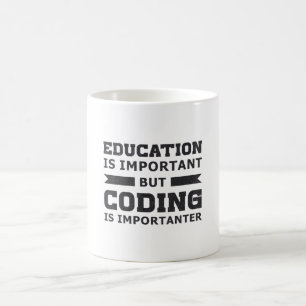 Medical Coder Coding Is Importanter ICD Programmer Coffee Mug
