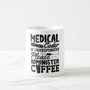 Medical Coder Coffee Assistant ICD Coding Gift Coffee Mug