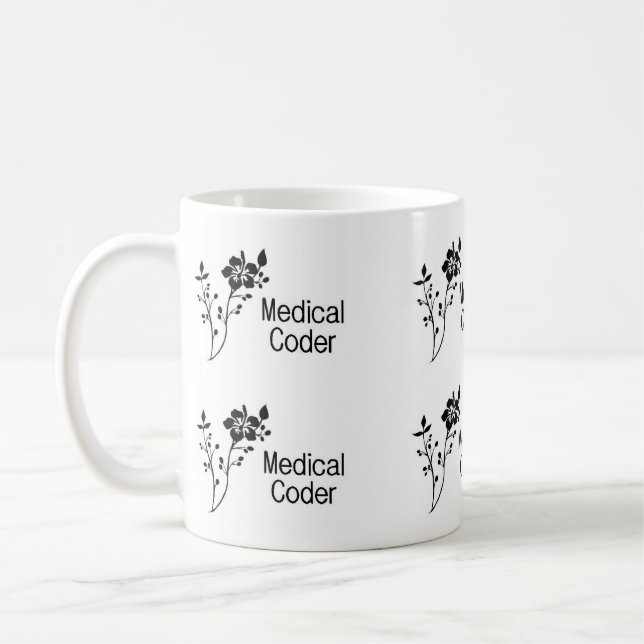 Medical Coder Elegance Coffee Mug (Left)