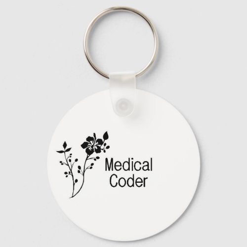Medical Coder Elegance Keychain