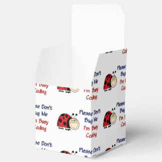 Medical Coder Ladybug2 Favor Boxes