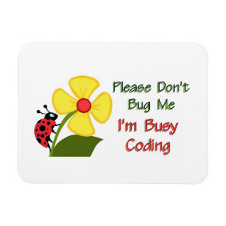 Medical Coder Ladybug Magnet