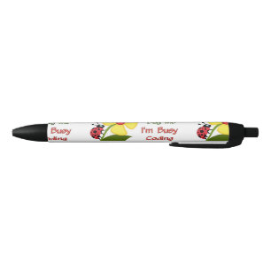 Medical Coder Ladybug Pen
