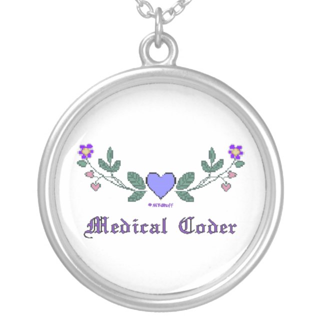 Medical Coder Necklace (Front)