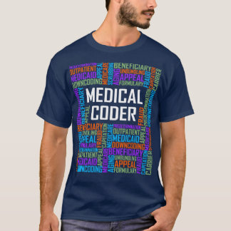 Medical Coder Words T-Shirt