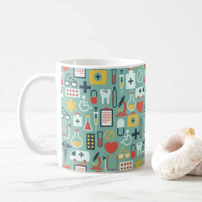 Medical Coffee Mug (With Donut)
