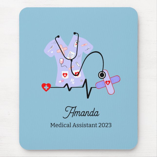 Medical Congratulations Keepsake School office Mouse Pad (Front)
