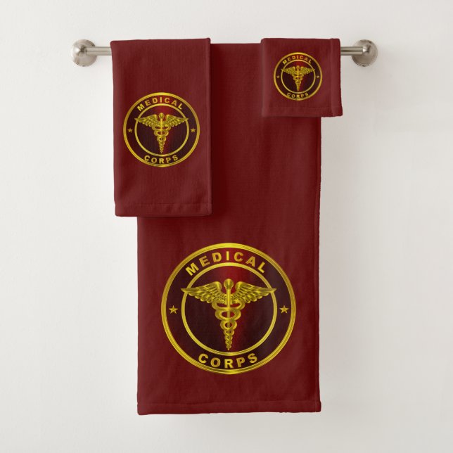 Medical Corps  Bath Towel Set (Insitu)