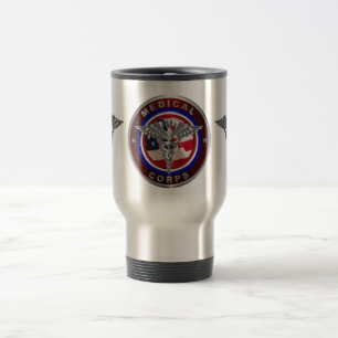 Medical Corps Veteran Travel Mug
