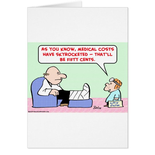medical costs skyrocketed card