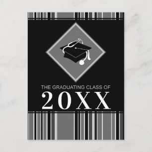 medical degree graduate customizable year announcement postcard