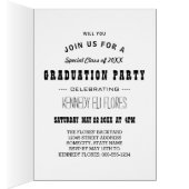 medical degree graduate customizable year cards (Inside (Right))