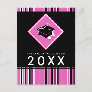 medical degree graduate invitation postcard