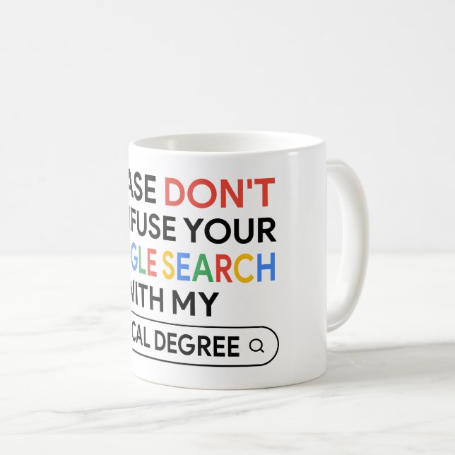 Medical Degree Mug (Front Right)
