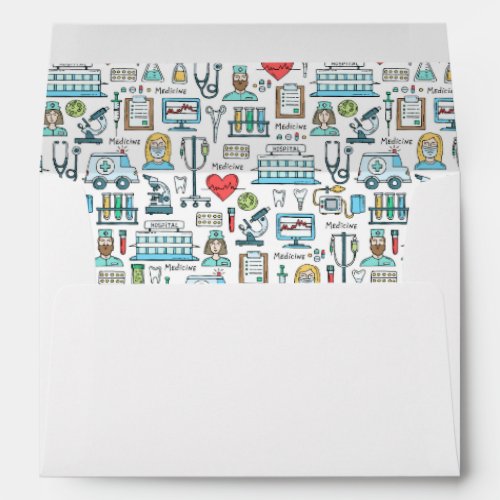 Medical Design Pattern Envelope