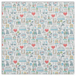 Medical Design Pattern Fabric
