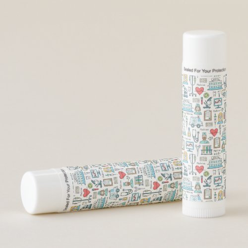 Medical Design Pattern Lip Balm