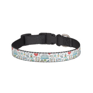 Medical Design Pattern Pet Collar