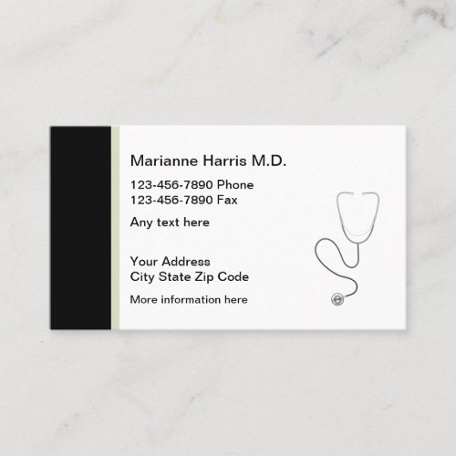 Medical Doctor Appointment Cards