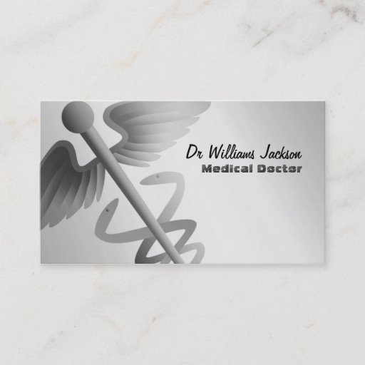 Customizable Medical Doctor Business Cards