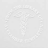 Medical Doctor Caduceus #2 “From the library of”
