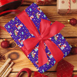 Medical Doctor Christmas with Santa Wrapping Paper
