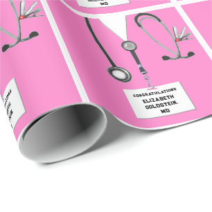 Medical Doctor Congrats Wrapping Paper