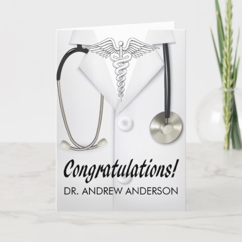 Medical Doctor Congratulation Card