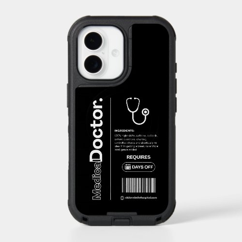 Medical Doctor – Funny Work Humor, Office Gift iPhone 17 Case