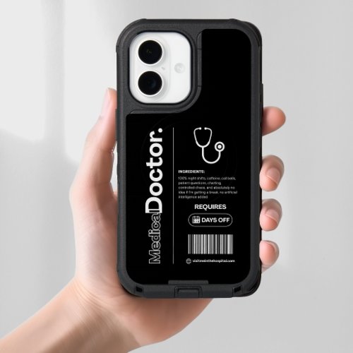 Medical Doctor – Funny Work Humor, Office Gift iPhone 17 Case