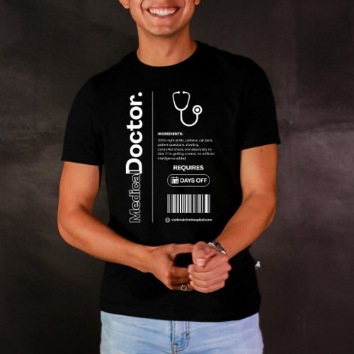 Medical Doctor – Funny Work Humor, Office Gift Tri-Blend Shirt