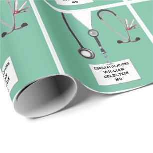 Medical Doctor Gift Wrapping Paper