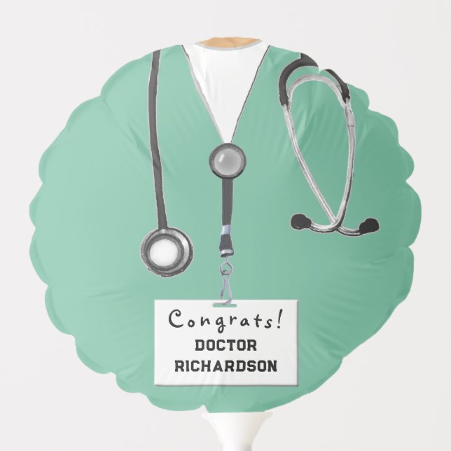 Medical Doctor Graduation Balloon (Front)