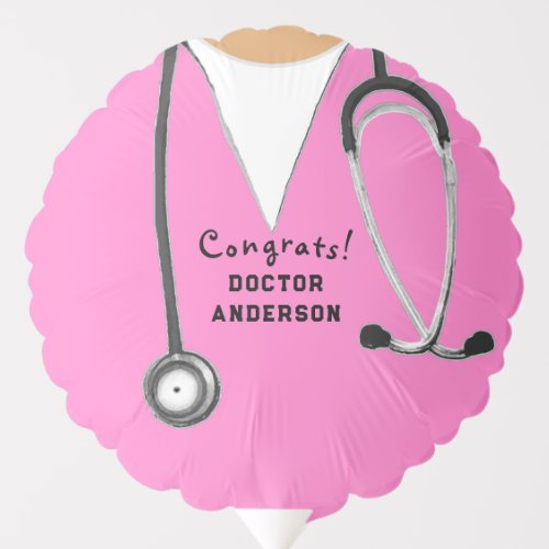 Medical Doctor Graduation Balloon