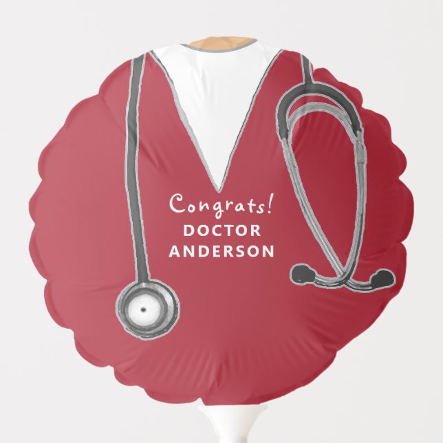 Medical Doctor Graduation Balloon (Front)