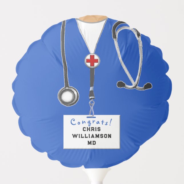 Medical Doctor Graduation Balloon (Front)