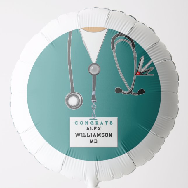 Medical Doctor Graduation Balloon (Front)