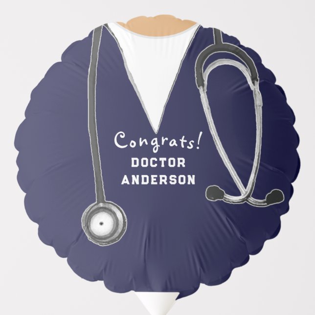 Medical Doctor Graduation Balloon (Front)